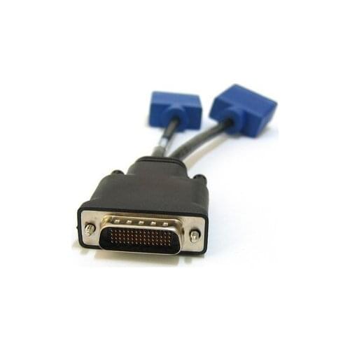 Original DMS 59 pin dual VGA line DVI one point two DVI turn VGA adapter 59 pin to VGA