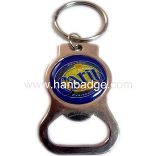 Custom Bottle Opener With Customized Logo Key Ring Attached Kitchen Tool Beer Can Remover
