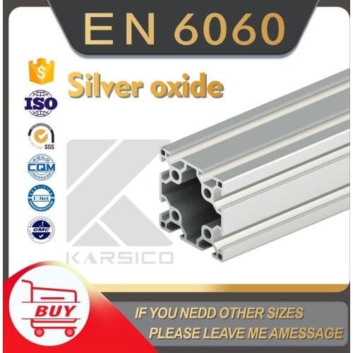 Other 6060 T Slot Aluminum Profile Extrusion Length 1000mm CNC Parts European Standard Anodized Linear Rail for DIY 3D Printer