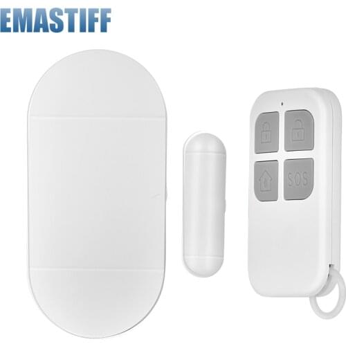 Door Window Entry alarm 433mhz Wireless Remote Control Door Sensor Alarm Host Burglar Security Alarm System Home Protection Kit