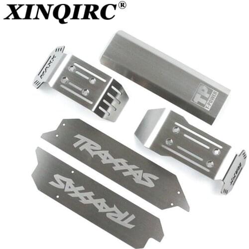 Traxxas 1 / 10 x Maxx Maxx 4S car accessories monster car chassis armored stainless steel anti slide