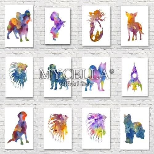 Cartoon Needlework Diy Cross Stitch Full Diamond Painting Emboridery Fashion Mermaid Dog Picture Watercolour Numbers Gift Mosaic