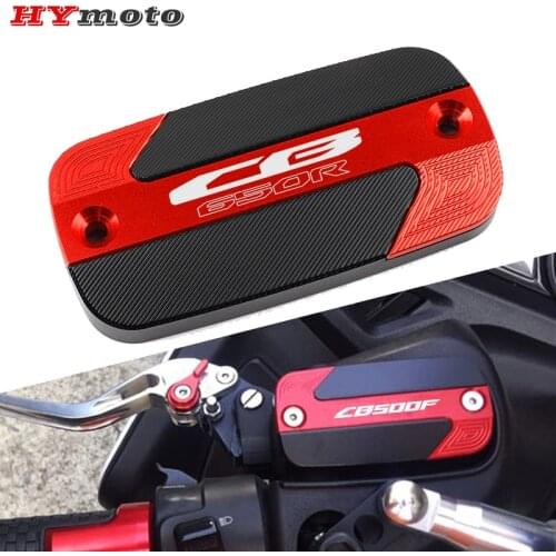High Quality Motorcycle Accessories Front Brake Cylinder Caps Fluid Reservoir Cover For Honda CB650F CB650R CB 650R 650F 650 R/F