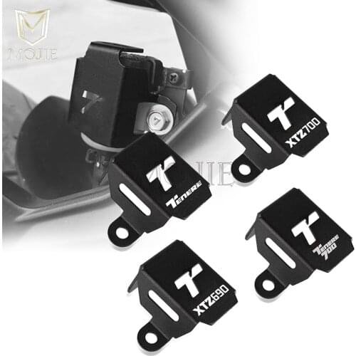 For Yamaha Tenere 700 Tenere700 T7 XTZ 700 Z690 Tenere Motorcycle Rear Brake Fluid Pump Cylinder Guard Reservoir Cover Protector