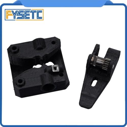 1set Cloned Btech upgrade Drivegear kit dual drive gear extruder kit for Prusa i3 3d printer gear Mini Bowden Extruder