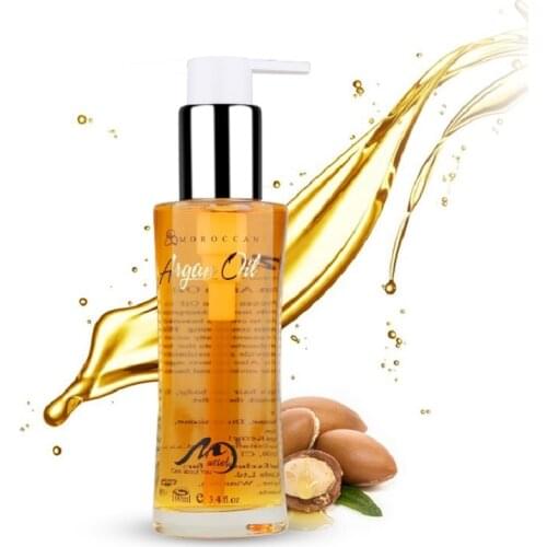 100% Natural Organic Argan Oil 100ml Moroccan Haircare Essential Oil Nourish Scalp Reply Now Repair Hydrating Treatment