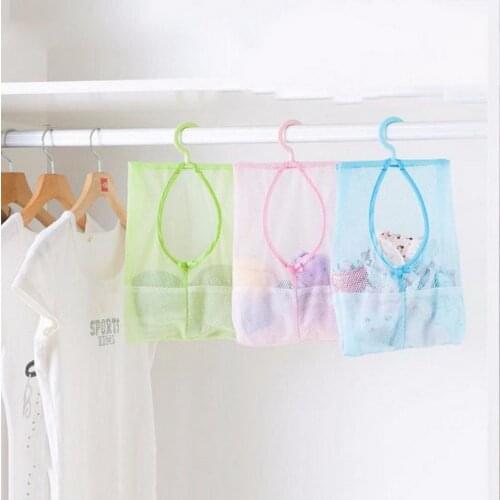 200pcs Bathroom Multifunctional Hanging Storage Mesh Bags Baby Bath Toys Eco-Friendly Mesh Kids Bath Toys Baskets