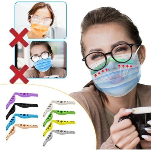 5Pcs Anti-fog Mask Holder Nose Strips Bridge Mouth Mask Wire Clips Ties Accessories For Wear Glasses DIY Craft Mask Bracket Clip