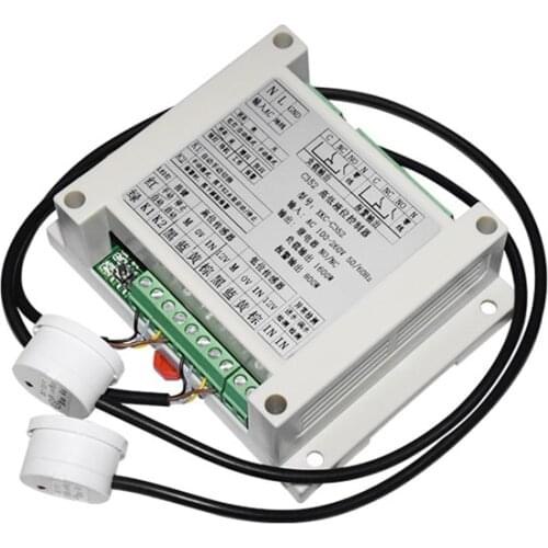 AC95-265V Contactless liquid level controller with 2 pcs liquid level sensors Non-contact water level controller