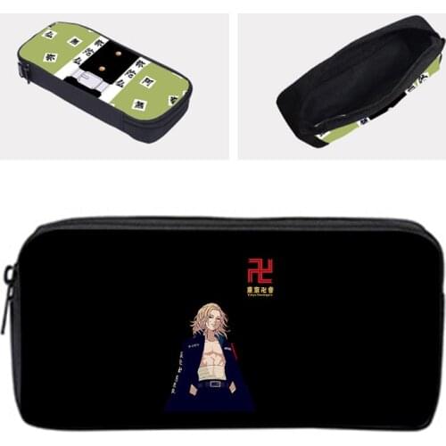 Anime Tokyo Revengers pencil case Figure Cosplay Acrylic Stands Manjiro Ken Takemichi Hinata Atsushi Plate Fans Gift Collection
