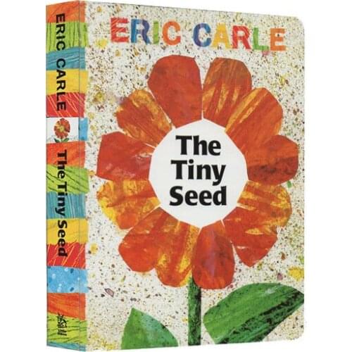 English The Tiny Seed Cardboard Book Eric Carle Grandpa Wu Min Lan Shudan Childrens English Early Education Picture Story Book