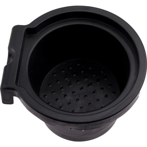 Console Cup Holder Inserts Liner Black Fit for Nissan Frontier Xterra 96975-EA000 96975-ZS00A 2005-2014 2015 2016 2017 2018 2019