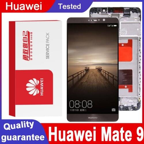 High Quality 5.9'' Display Replacement with Frame for Huawei Mate 9 LCD Touch Screen Digitizer Assembly Mate 9 MHA-L09 MHA-L29