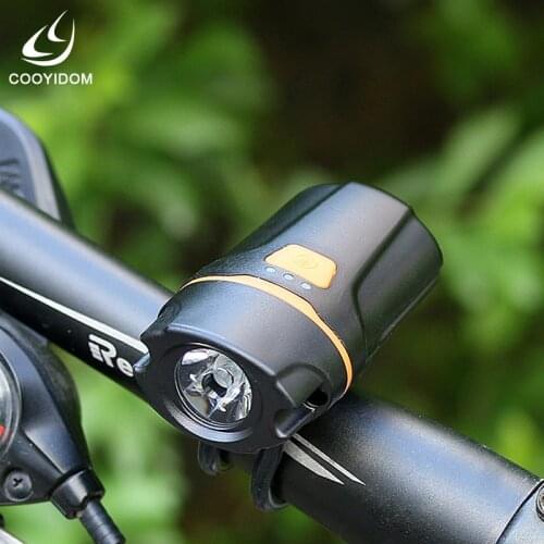 Bicycle headlamp USB charging high-light headlamp night riding equipment bicycle lighting torch