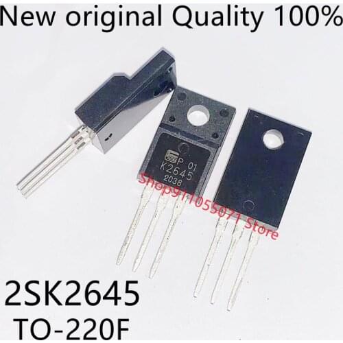 10PCS/LOT 2SK2645 K2645 TO-220F 600V 9A New spot hot sale