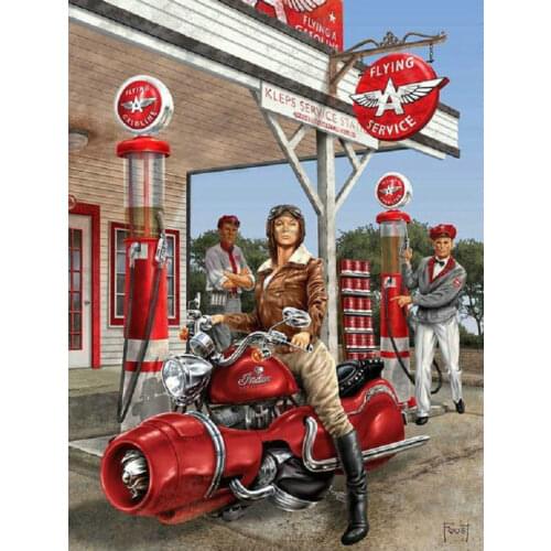 5d diy diamond painting cross stitch 5d diamond embroidery Motorcycle woman picture full rhinestone mosaic Home Decor painting