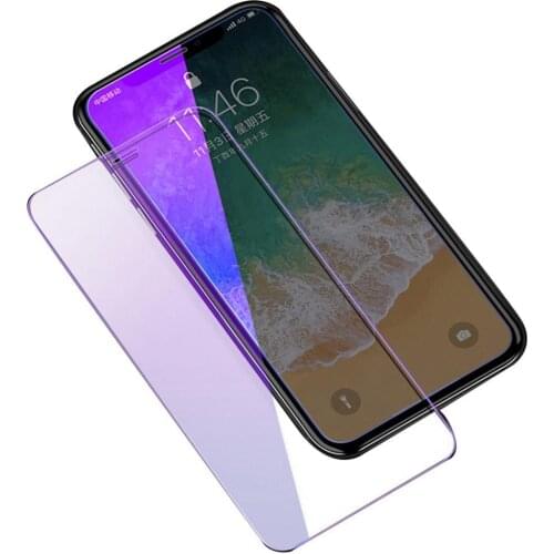 Anti-Scratch Anti-Fingerprint Hardness Full Tempered Glass Screen Film Protector for i-Phone 11 Pro 7 8 Plus XR XS Max