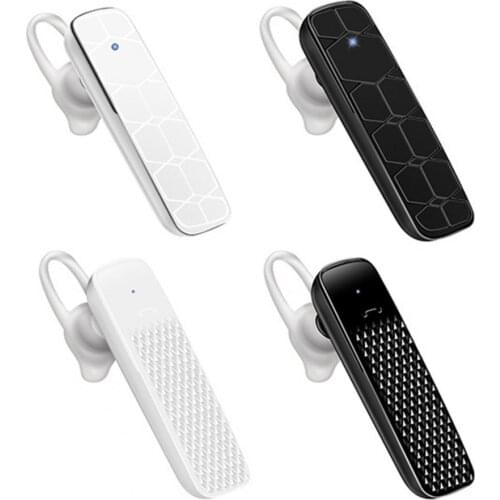 Bluetooth Handsfree Earphone Wireless Stereo Mic Audiophile Headphones Business Headset Earbuds For iPhone Samsung Huawei Xiaomi