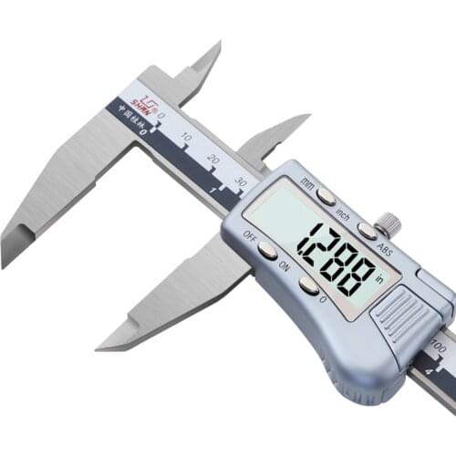 SHAN Digital Calipers 0-150/200mm Stainless Steel Big LCD Inch/mm Vernier Caliper Electronic Micrometer Gauge Measure Tools
