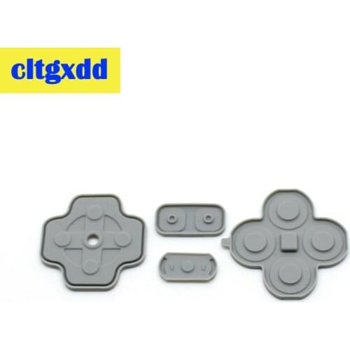 Cltgxdd 1sets Conductive Adhesive Silicone Rubber Pad Silicone Button For NEW 3DS Controller Parts replacement