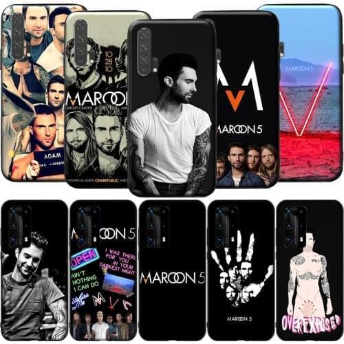 GX132 Maroon 5 Adam Levine Silicone Case for Huawei P9 P10 P20 P30 P40 Y6 2018 Y7 Y9 Lite Pro Max Prime Mini