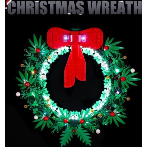 LED light kit For 40426 Christmas Wreath (LED Included Only, No Kit) For Kids Child Christmas Gift