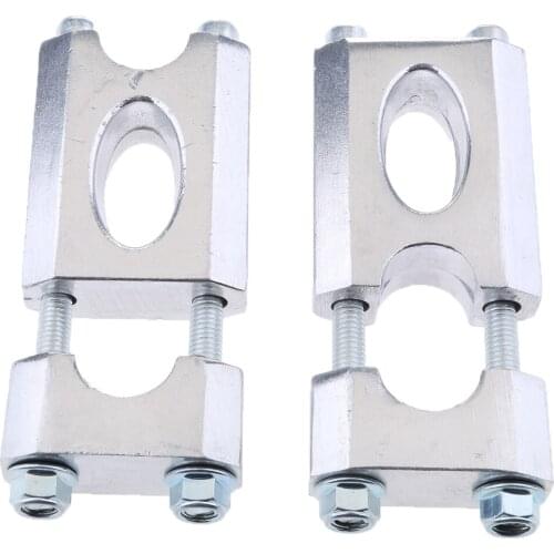 Motorcycle 7/8' 22 mm Handlebar Bar Mount Clamp Riser Risers For HONDA