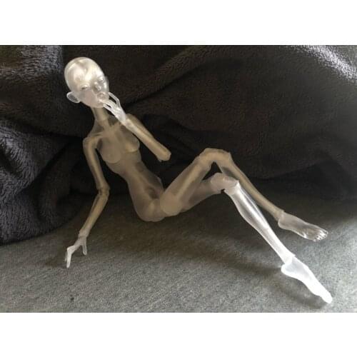 BJD PUPPE Schwester transparent doll premium resin puppe sammlung geschenke free shipping