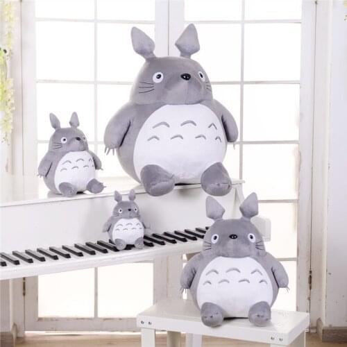 Hot Totoro Soft Stuffed Animal Cushion My Neighbor Totoro Plush Doll Toy Pillow For Kids Baby Birthday Christmas Gifts 8/20cm
