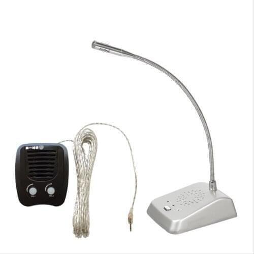 Meeyi 20m extension cord MY-E360D window intercom bank window intercom for cash counter