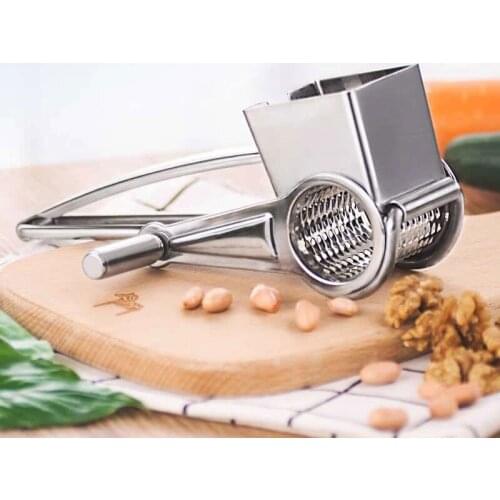 Stainless Steel Multi-function Planer Rotary Cheese Grater Chocolates Shredder Cutter Grinder Home Kitchen Accessories Tools