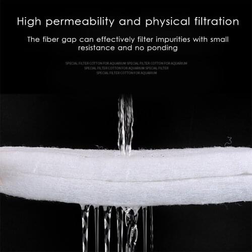 Aquarium Super Thick Biochemical Cotton Filter Pad Repeated Use Aquarium Filter Non-toxic Cotton Filter Foam Fish Tank Sponge