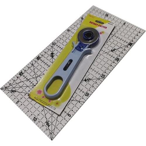 Patchwork Tool Set 30 * 15cm patchwork ruler Plus Cutting wheel knife Combination sewing tools Clothing design drawing ruler
