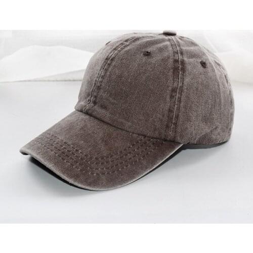Hat male spring, autumn and Korean version Japanese vintage wash denim fashion duck tongue cap female Free Shipping