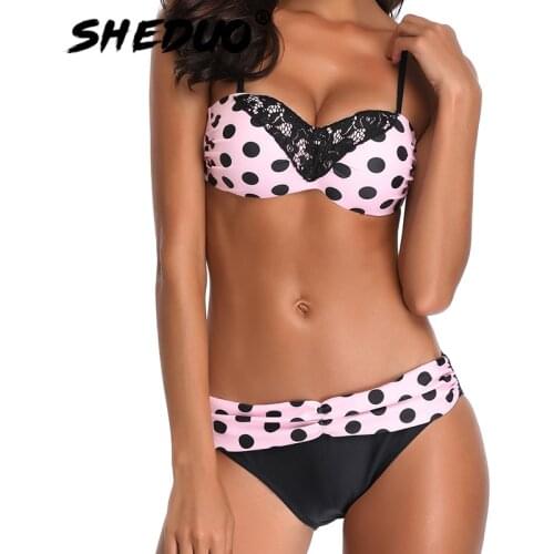 SHEDUO Swimwear With Mesh