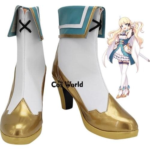 Princess Connect! Re:Dive Sasaki Saren Games Anime Customize Cosplay High Heels Shoes Boots