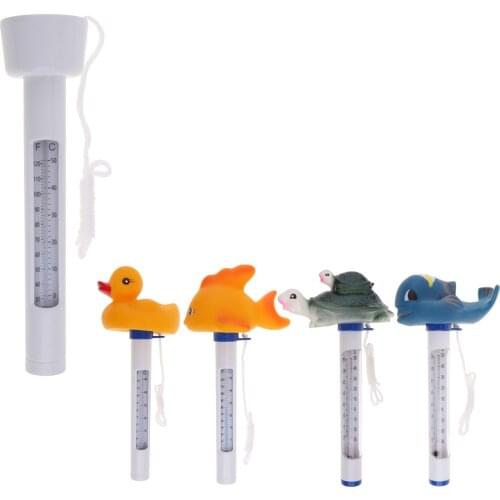 Thermometer Floating Swimming Water Temperature with Rope Swimming Diving Pool Accessories