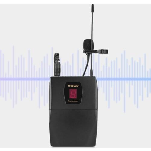 UHF No Lines Microphone System Handheld Mic Speaker Player High-Frequency