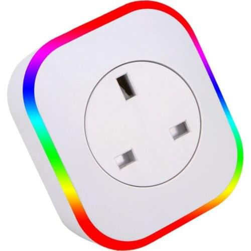 2019 Wireless WiFi Smart Power Plug With Power Meter Remote Control Alexa Phones APP Remote Control by IOS And Android Systerm