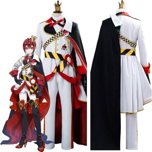 Twisted Cosplay Wonderland Riddle Rosehearts Cosplay Costume Halloween Carnival costumes For Adult Custom Made
