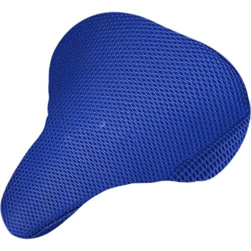 Uxcell Universal Blue Bicycle For Seat Cover Cushion Pad Soft Bike Saddle Seat Cover