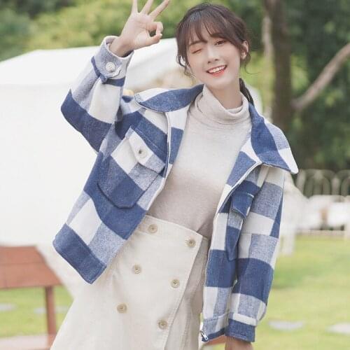 KMETRAM Autumn Winter Jacket Women Fashion Woolen Coat Female Jacket Korean Short Trench Coat Women Clothes 2020 Abrigo Mujer MY