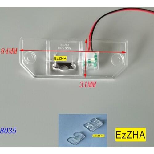 Car Rear View Parking Backup Camera Bracket License Plate LED Lights For Ford Mondeo C-MAX C Max Focus Sedan 2 3