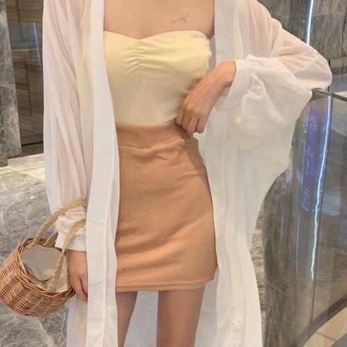 Ay1063 2020 spring summer autumn new women fashion casual chiffon shirt woman female OL chiffon blouse womens tops and blouses