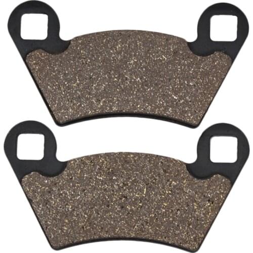Cyleto Motorcycle Rear Brake Pads for POLARIS Brutus 2013-2014 Ranger 2004-2006 400 Ranger 2010-2011 325 Sportsman 325 2014-2015
