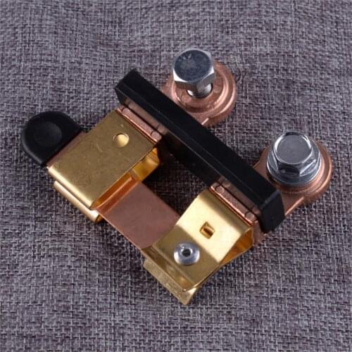 DWCX Universal 12V-24V Car Battery Disconnect Knife Blade Switch Side Post Heavy Duty Terminal Shut Cut Off