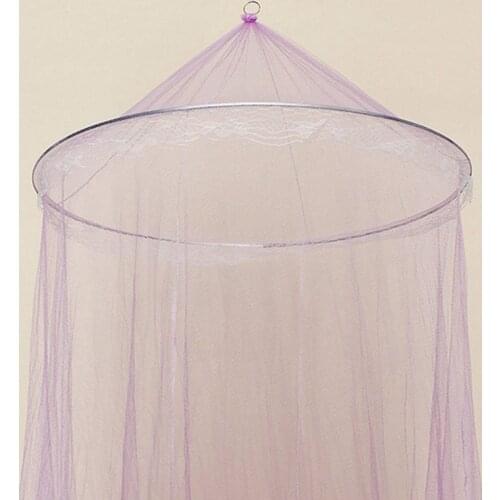 Mosquito net mosquito net canopy bed canopy for double beds insect net Purple Elegant, palace-style appearance mosquito nets