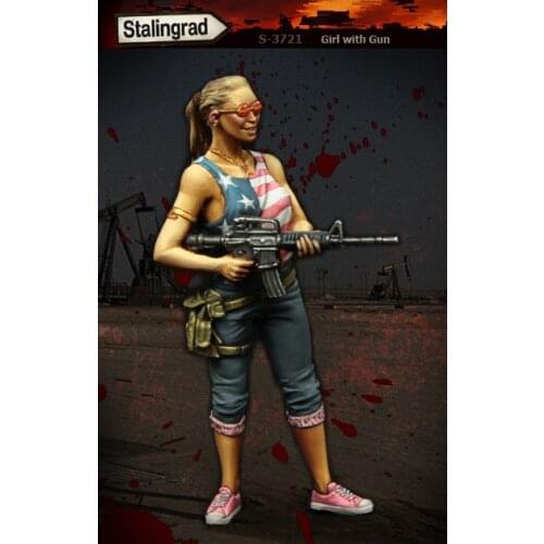 1:35 resin model soldier American soldiers in the need manual drawing model assembly kit S32