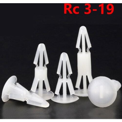 Nylon Standoff Spacer Post Rc 3-19 Pcb Spacer Plate Reverse Screw Locking Circuit Board Fixed Bracket Plastic Aircraft Head