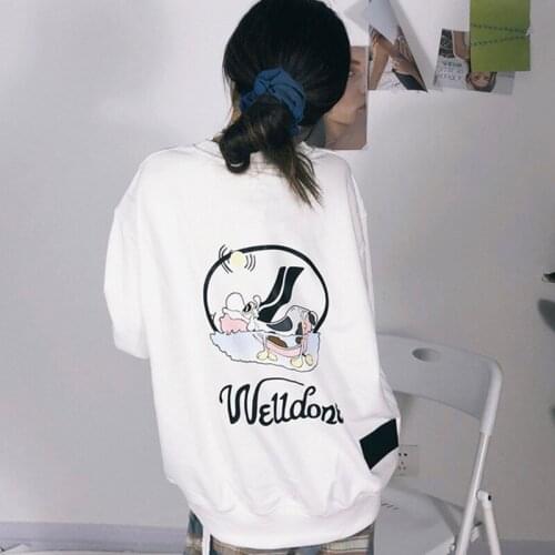 2021 New Autumn Fashion Unisex Pullovers High Quality Loose Women Sweatshirt Print Casual Elegant Men Sweatshirt T511